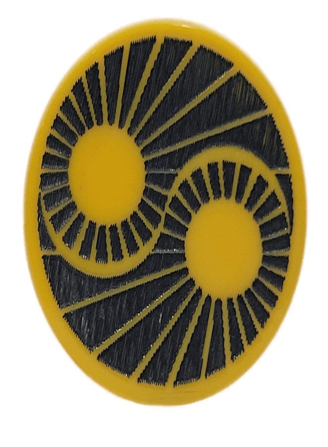 NHD مضرب الكاروم الاحترافي NHD PROAN810 - مصنوع من كرة البلياردو الأصلية (الصفراء) - Image 1